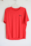 Under Armour Bright Red The Tech Tee | L