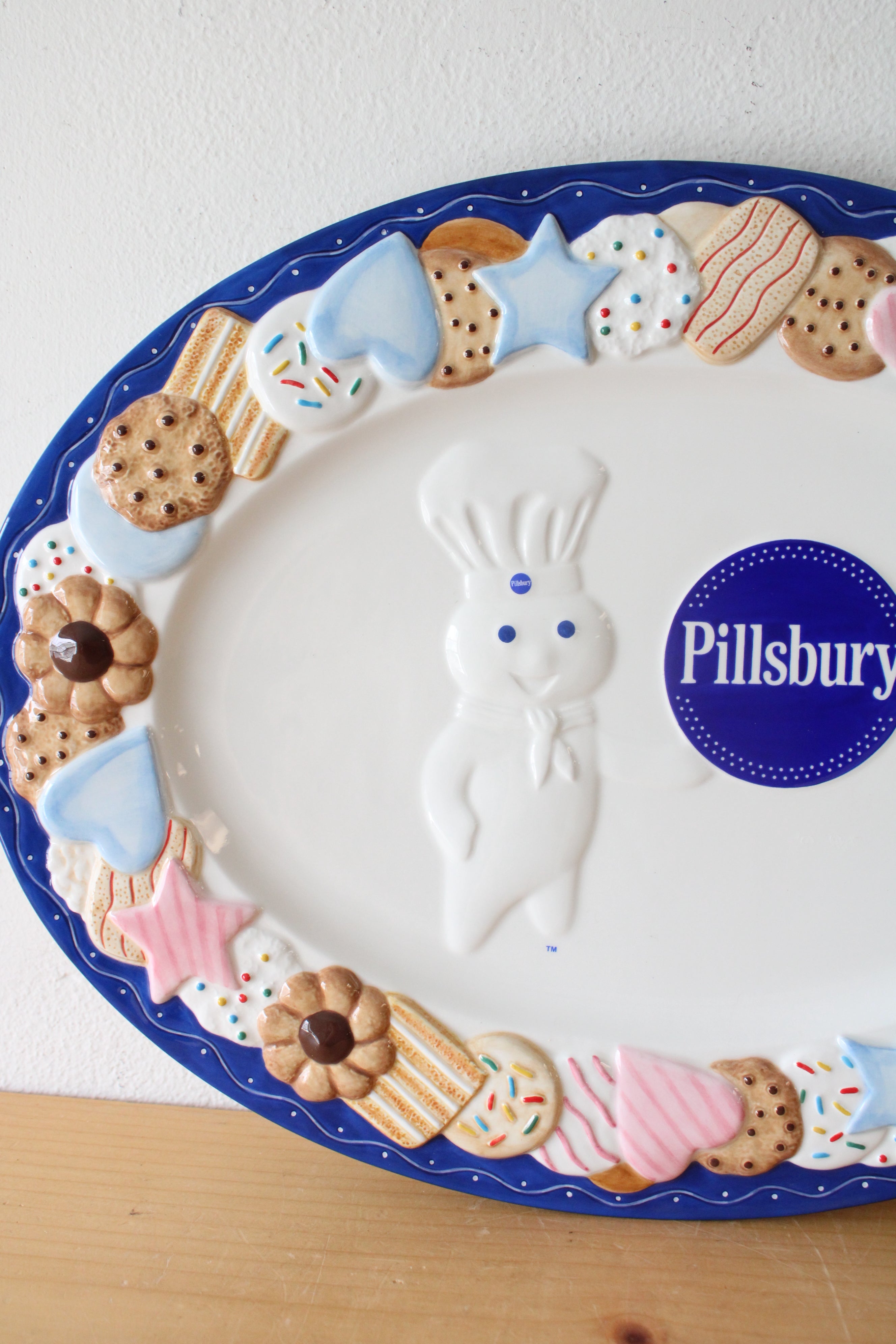 The Pillsbury Doughboy 2002 Cookie Platter