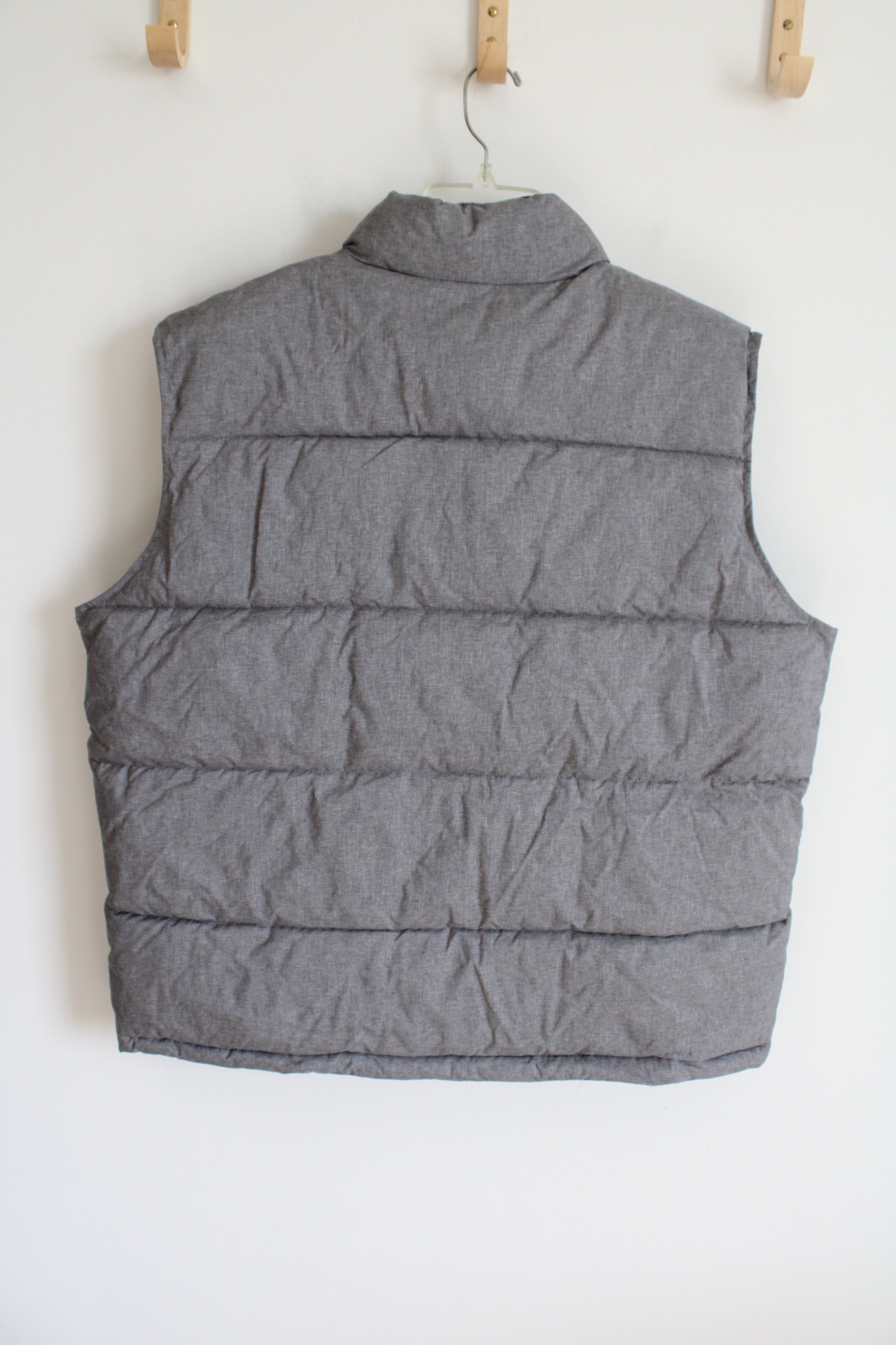 U.S. Polo Assn. Gray Puffer Vest | L