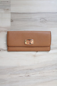 Michael Kors Tan Slim Wallet