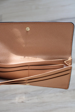 Michael Kors Tan Slim Wallet