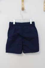 Carter's Navy Elastic Waist Cotton Shorts | 4T