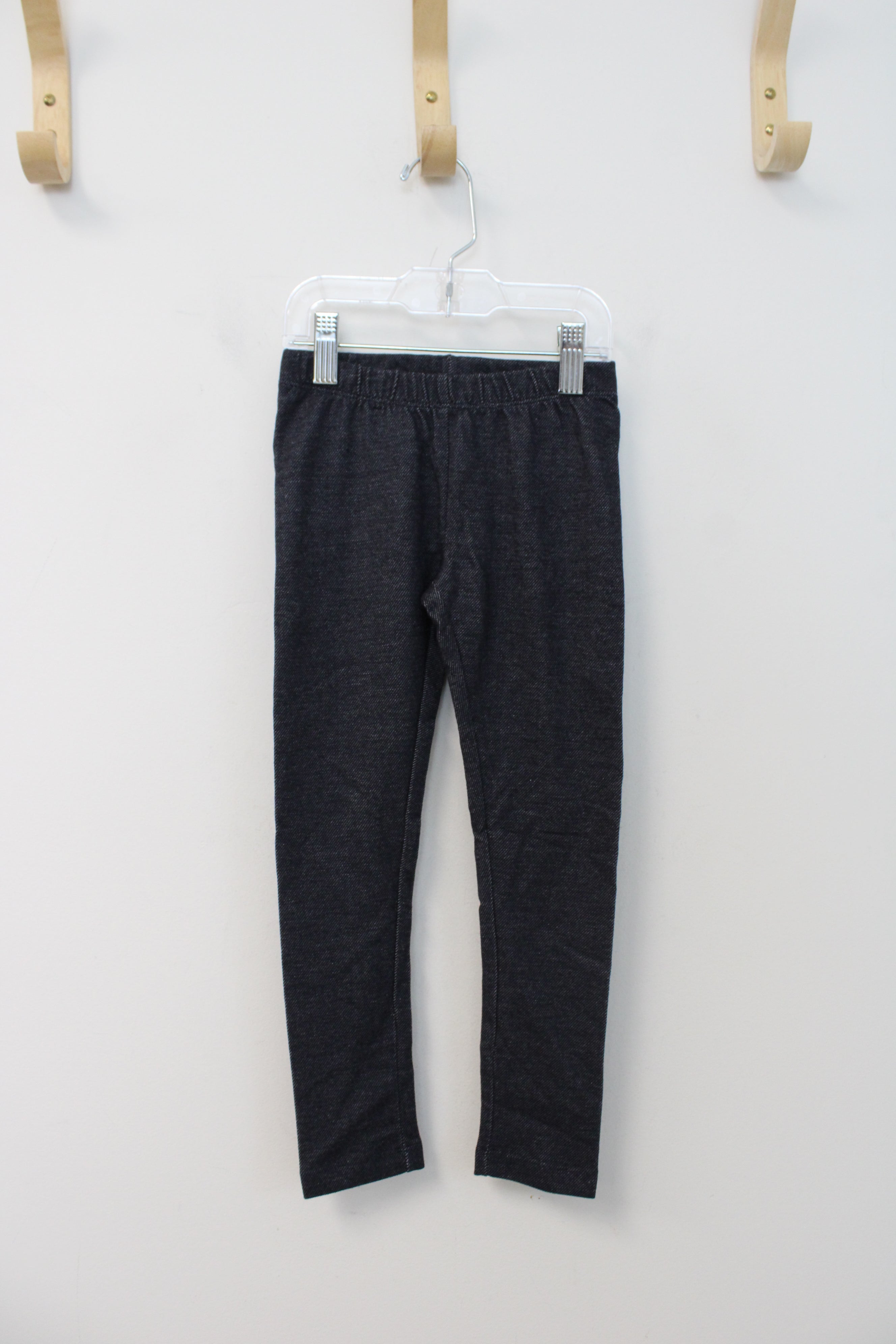 Cat & Jack Blue Denim Leggings | Youth XS (4/5)