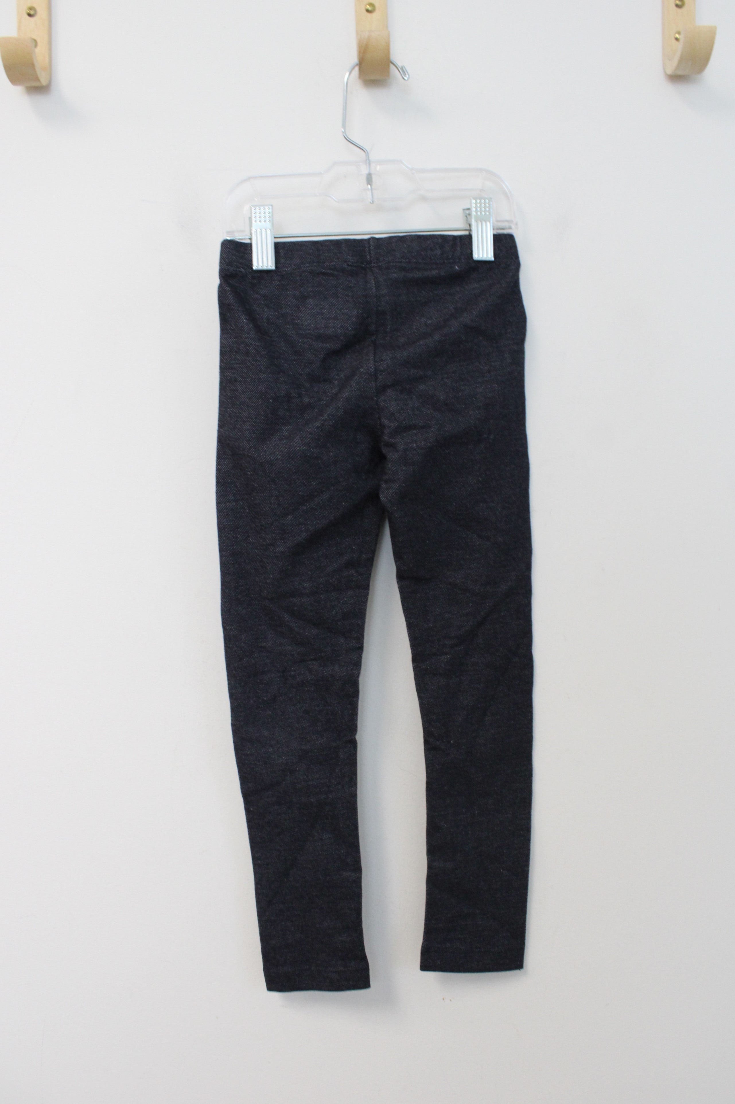 Cat & Jack Blue Denim Leggings | Youth XS (4/5)