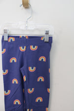 NEW Cat & Jack Blue Rainbow Leggings | Youth XS (4/5)