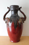 Z Gallerie Red Elephant Stoneware Pottery Vase | 15"