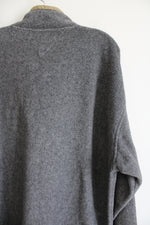 Tommy Hilfiger Gray Fleece Vintage 1/4 Zip Pullover Sweatshirt | XXL