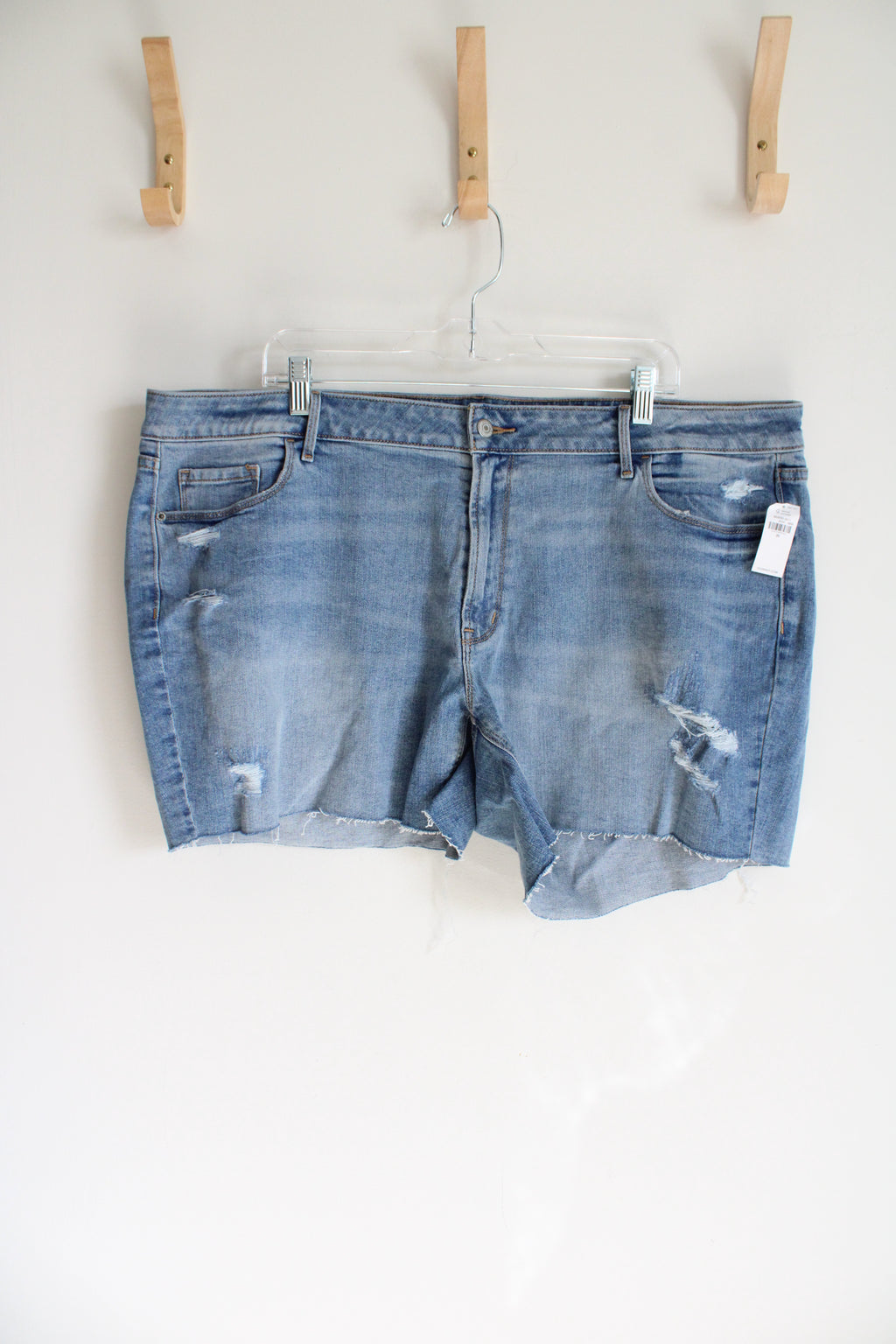 NEW Old Navy Mid-Rise Distressed Denim Shorts | 20