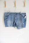 NEW Old Navy Mid-Rise Distressed Denim Shorts | 20