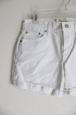 Gap White Denim 5" Shorts | 27