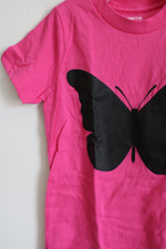 The Chalk Board Tee Pink Butterfly Shirt Kit | Size 4