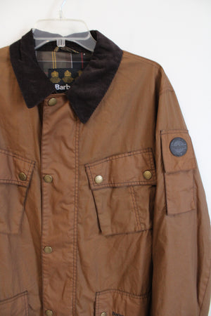 NEW Barbour Brown Bark Lowland Cargo Jacket | L