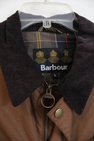 NEW Barbour Brown Bark Lowland Cargo Jacket | L