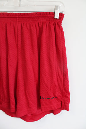 Champion Red Athletic Running Shorts | M