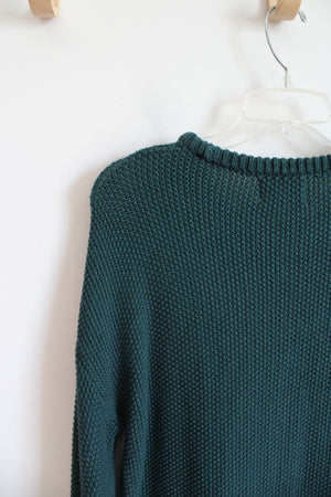 Old Navy Dark Teal Tunic Sweater | M