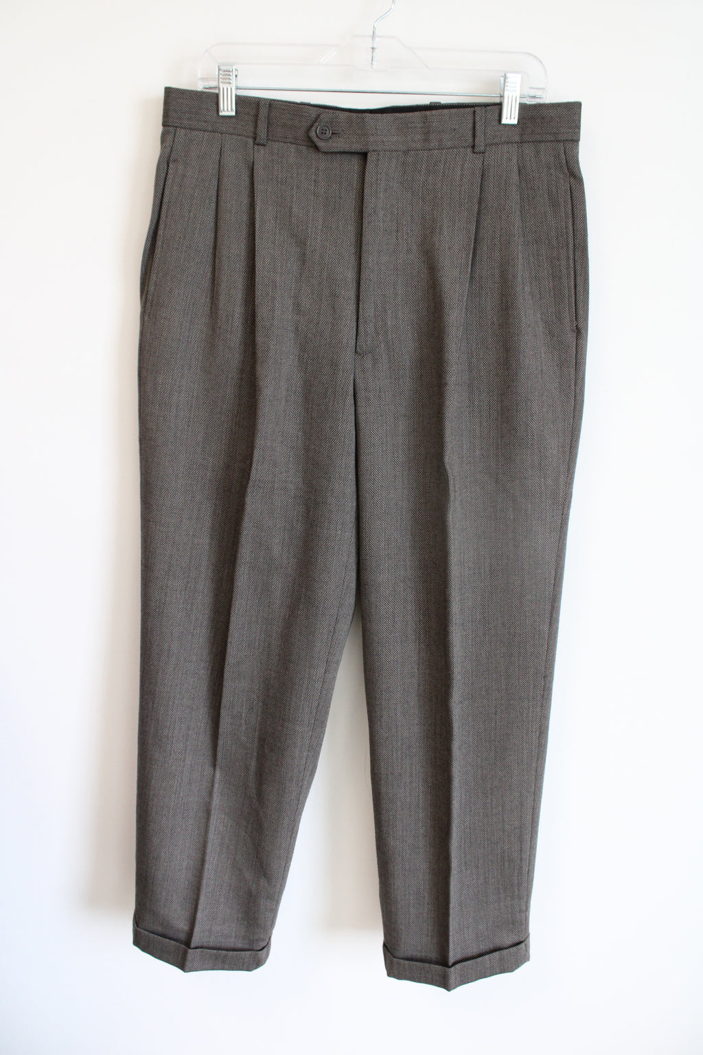 Vintage Brown Trouser Pants | 32X27