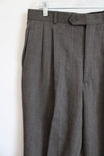 Vintage Brown Trouser Pants | 32X27