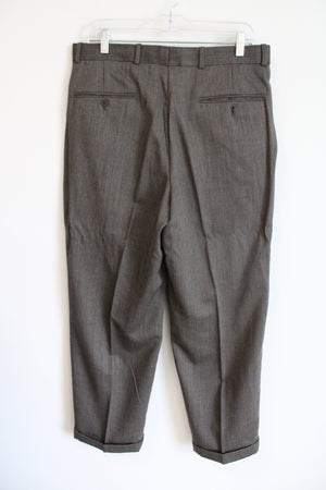 Vintage Brown Trouser Pants | 32X27