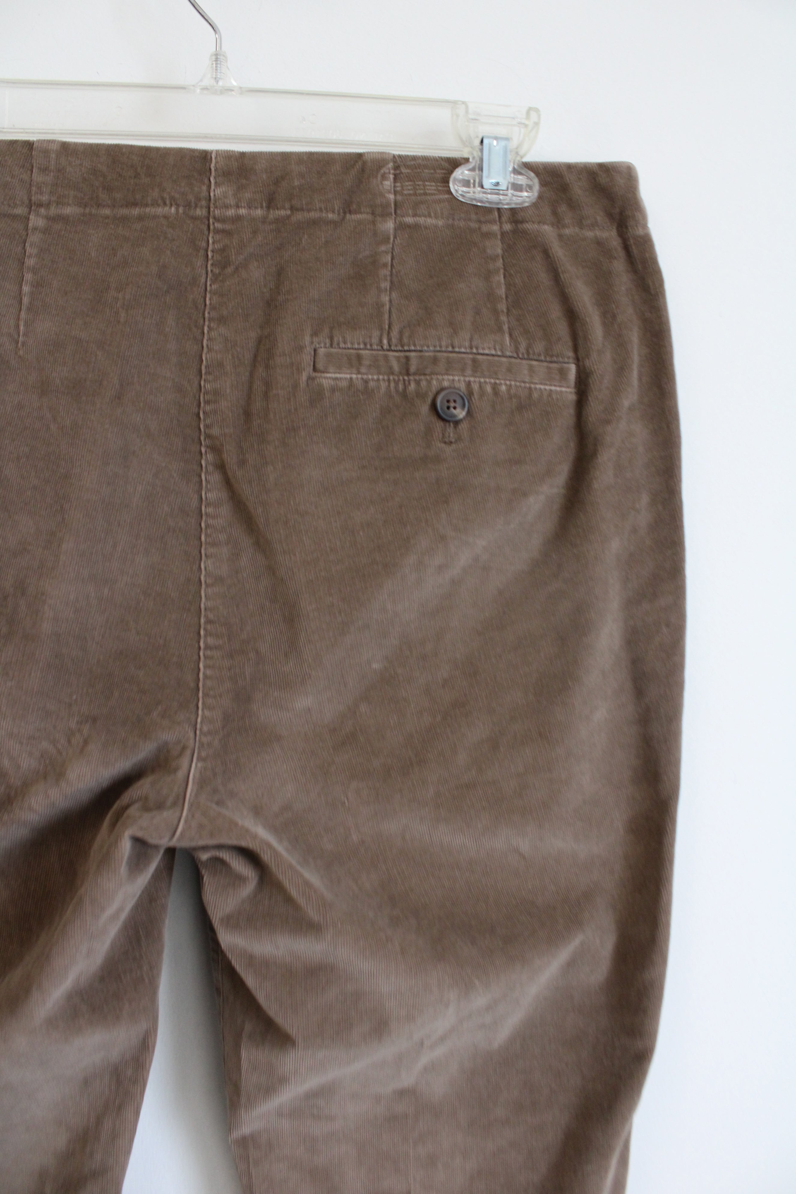 J.Jill Stretch Brown Corduroy Pants | 10