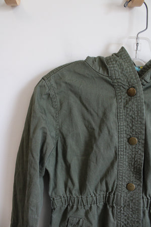 Cherokee Green Cargo Jacket | Youth M (10/12)