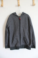 Cat & Jack Dark Gray Fleece Lined Jacket | Youth M (8/10)