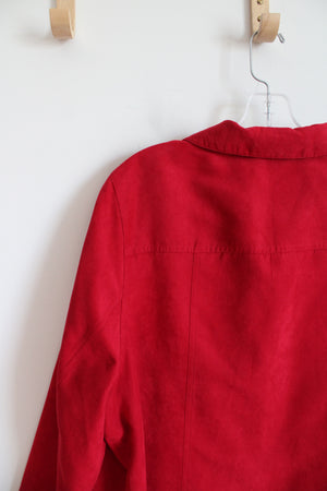 Studio Works Soft Red Full Zip Jacket | 20W