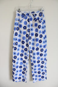 NEW Rue 21 High-Rise Blue Floral Skate Jean | M