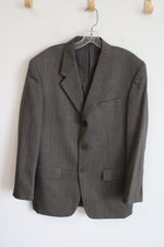 Adolfo International Super 100's Brown Blazer | 38R