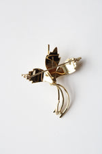 Whiting & Davis Co. Vintage Gold Brooch