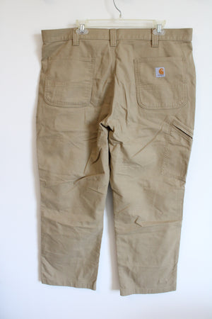 Carhartt Relaxed Fit Tan Work Pants | 40X30