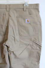 Carhartt Relaxed Fit Tan Work Pants | 40X30