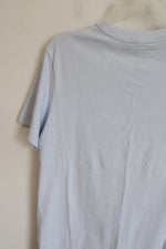 American Eagle Super Soft Light Purple Standard Fit Tee | XS