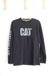 CAT Black Long Sleeved Shirt | Youth L (14/16)