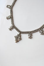 Garne Jewelry Crystal Rhinestone Vintage Necklace