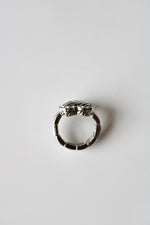 Cookie Lee Silver Heart Ring | Size 7/8