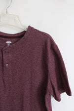 Old Navy Maroon Husky Stretch Shirt | Youth XXL (18)