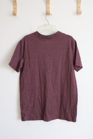 Old Navy Maroon Husky Stretch Shirt | Youth XXL (18)