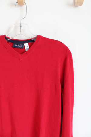 Children's Place Red Sweater | Youth L (10/12)