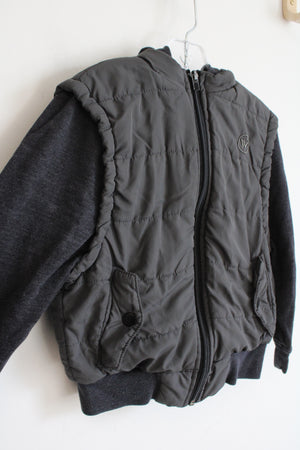 Shaun White Gray Hooded Jacket | Youth XS (4/5)