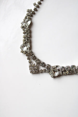 Vintage Rhinestone Necklace