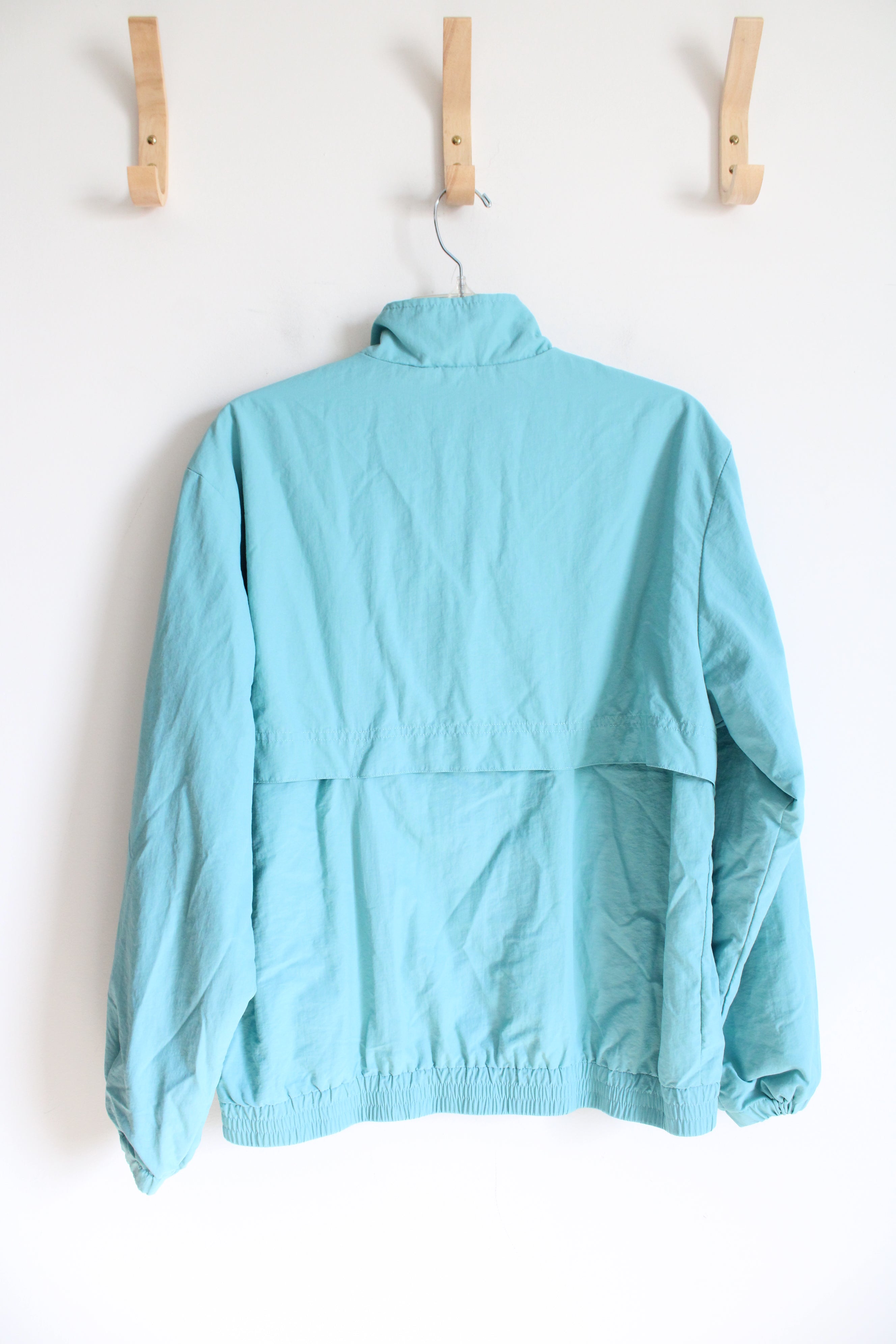 Supreme Light Blue Classic Logo Taping Track Jacket | M