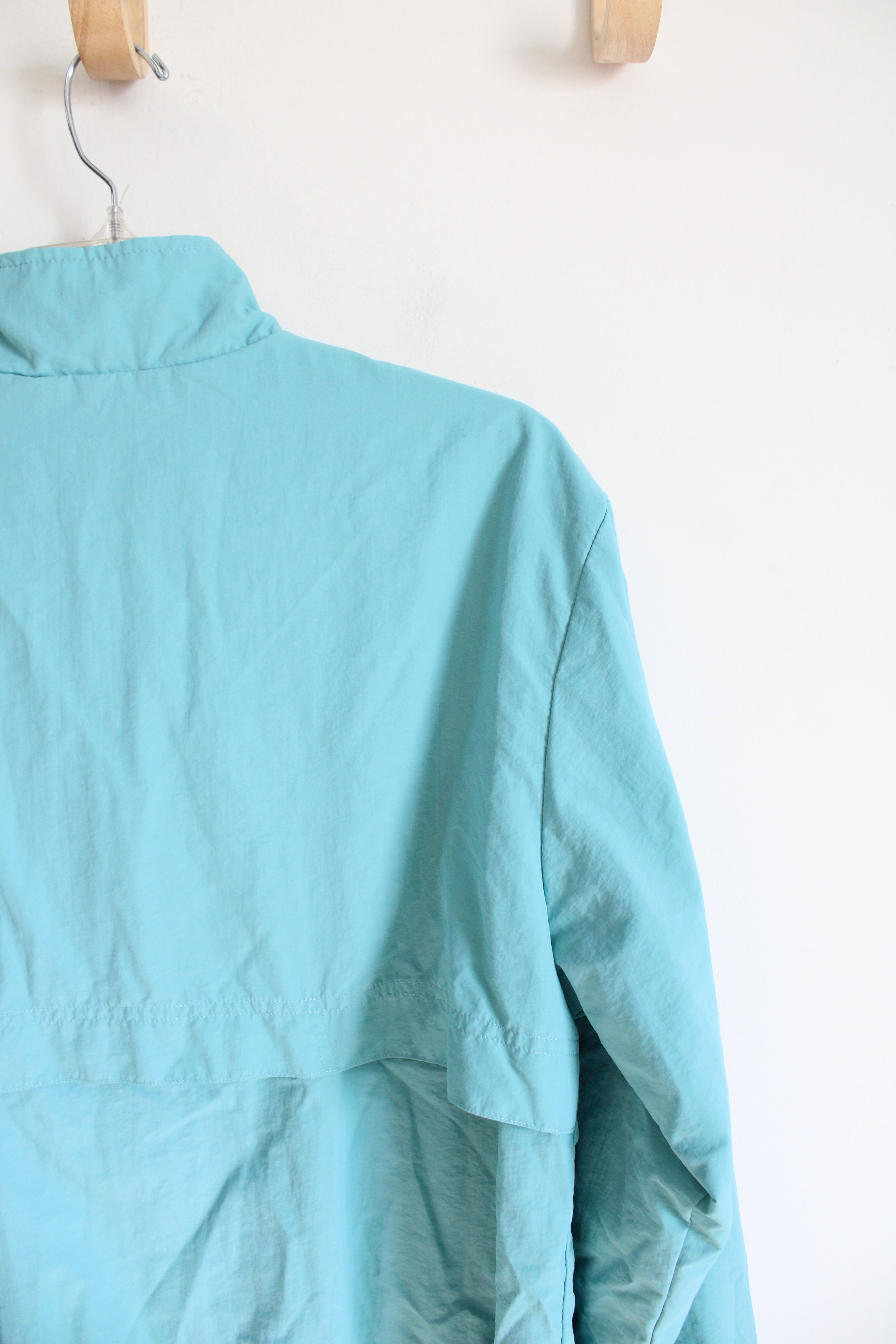 Supreme Light Blue Classic Logo Taping Track Jacket | M