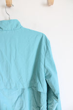 Supreme Light Blue Classic Logo Taping Track Jacket | M