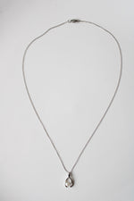 Wishbone Ivory Pearl Sterling Silver Necklace