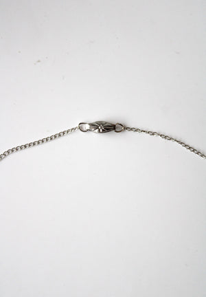 Wishbone Ivory Pearl Sterling Silver Necklace