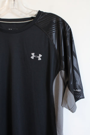 Under Armour HeatGear Regular Fit Black Shirt | L