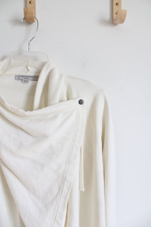 NEW All Saints Cream Ivy Drape Cardigan | S