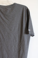 Under Armour Fitted Gray Short Sleeved Shirt | L