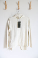 NEW All Saints Cream Ivy Drape Cardigan | S