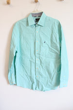 Nautica Classic Fit Light Blue Button Down Shirt | 15 1/2 32/33